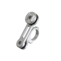 Motocykl rower uchwyt telefonu kierownica Quick Mount Smartphone Mobile Moto MTB Bike Stand Support 360 uchwyt obrotowy 6